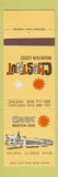 Matchbook Cover - Chestnut Mountain Lodge Galena IL
