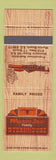 Matchbook Cover - Western Steer Family Steak House Myrtle Beach SC