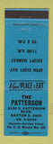 Matchbook Cover - The Patterson Restaurant Dayton OH