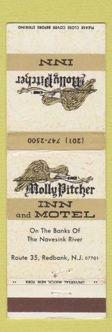 Matchbook Cover - Molly Pitcher Inn Red Bank NJ