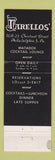 Matchbook Cover - Tarellos' Restaurant Philadelphia PA