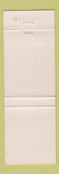 Matchbook Cover - All Star Bowling Pro Shop