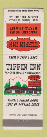 Matchbook Cover - Tiffin Inn Pancake House Baton Rouge LA WEAR