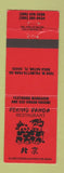 Matchbook Cover - Peking Panda Restaurant Boca Raton FL