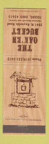 Matchbook Cover - The Oak en Bucket Toledo OH