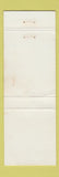 Matchbook Cover - Blue Sky Motel Gettysburg PA WEAR