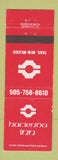 Matchbook Cover - Hacienda Inn Taos NM
