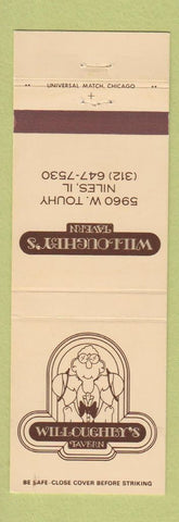 Matchbook Cover - Willoughby's Tavern Niles IL