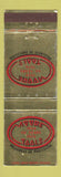 Matchbook Cover - Moore Tools 1974 Bridgeport CT