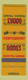 Matchbook Cover - Goog's Restaurant Phoenix Tucson AZ