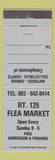 Matchbook Cover - Route 125 Flea Market