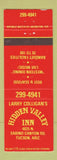 Matchbook Cover - Hidden Valley Inn Tucson AZ