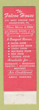 Matchbook Cover - Falcon House Havertown PA WEAR