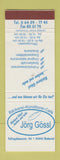 Matchbook Cover - Backerei Konditorei Cafe Biebertal Germany