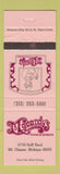 Matchbook Cover - Macardy's Restaurant Mount Clemens MI