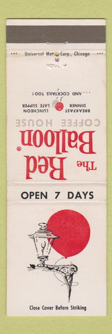 Matchbook Cover - Red Balloon Coffee House