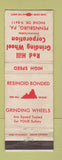 Matchbook Cover - Red Hill Grinding Wheel Corp Pennsburg PA WEAR