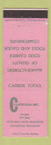 Matchbook Cover - Carsitool Southfield MN