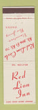 Matchbook Cover - Red Lion Inn Vincetown NJ