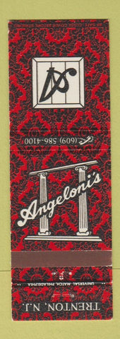 Matchbook Cover - Angeloni's Trenton NJ Italian