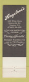 Matchbook Cover - Angeloni's Trenton NJ Italian