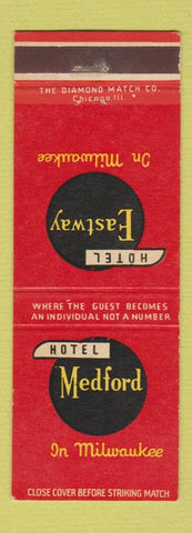 Matchbook Cover - Hotel Eastway Milwaukee WI