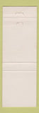 Matchbook Cover - Vesuvius Restaurant Newark NJ