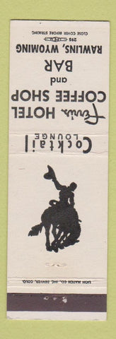 Matchbook Cover - Ferris Hotel Coffee Shop Bar Rawlins WY
