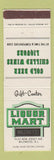 Matchbook Cover - Liquor Mart Wildwood NJ