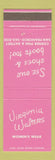 Matchbook Cover - Virginia Walters Women's Clothes San Francisco CA