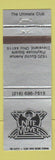 Matchbook Cover - Nite Moves Cleveland OH Club
