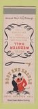 Matchbook Cover - Boot and Saddle Hotel Webster Hall Pittsburgh PA