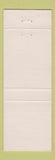 Matchbook Cover - Chalet Motor Lodge Moultonboro NH