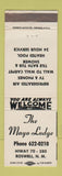 Matchbook Cover - The Mayo Lodge Roswell NM