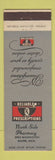 Matchbook Cover - North Side Pharmacy Drug Wayne MI