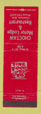 Matchbook Cover - Choctaw Motor Lodge Restaurant AR