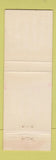 Matchbook Cover - Choctaw Motor Lodge Restaurant AR