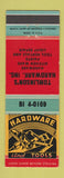 Matchbook Cover - Tomlinson's Hardware 1955