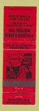 Matchbook Cover - Thunderbird Motor Inn Branson MO WEAR RED