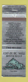 Matchbook Cover - Edinburg Mill Restaurant VA