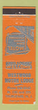 Matchbook Cover - Westwood Motor Lodge Thorofare NJ