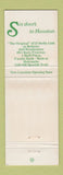 Matchbook Cover - Cellar Door Restaurant Houston TX