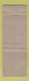 Matchbook Cover - CE Kennedy Construction Stockton CA