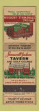 Matchbook Cover - Stonewall Jackson Tavern Staunton VA