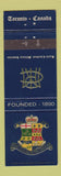 Matchbook Cover - Royal Canadian Military Institute Toronto ON WEAR