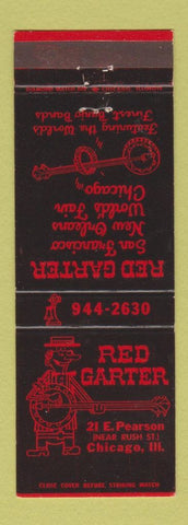 Matchbook Cover - Red Garter Chicago IL