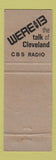 Matchbook Cover - Pure oil gas White Owl Cigars Cleveland Indians baseball Radio
