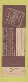 Matchbook Cover - Hotpoint Appliances Adolf's Electric Dallas TX low phone #