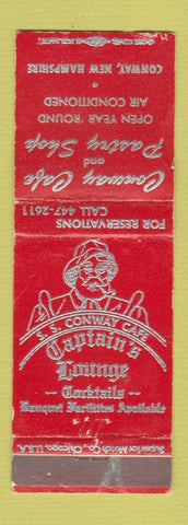 Matchbook Cover - Conway Cafe Conway NH WORN