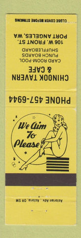 Matchbook Cover - Chinook Tavern Port Angeles WA